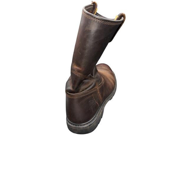 CAT Caterpillar P89516 Men\'s Steel Toe Work Leather Brown Boots Shoes 10.5 main image 16